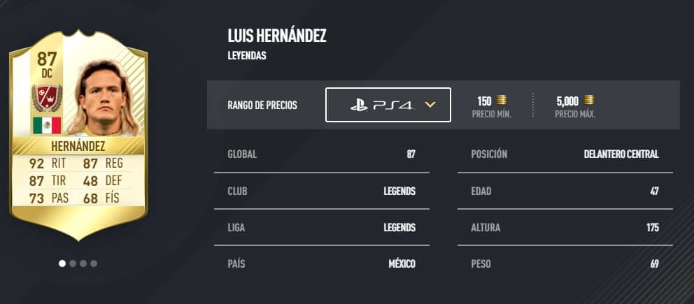 1.- Luis Hernández ' Matador' | Equipo de Leyendas