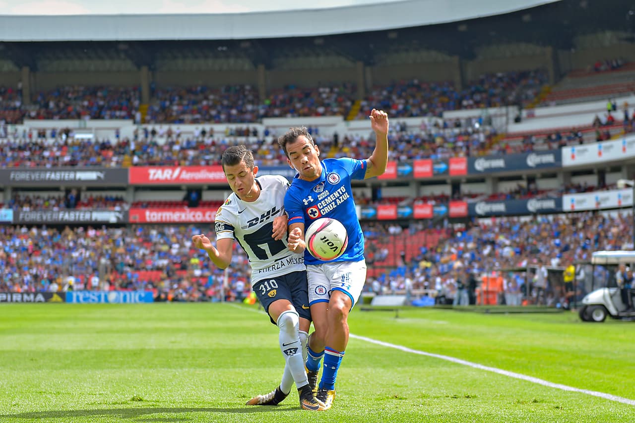 El 1° de octubre de 2017 Pumas UNAM fue local en el Estadio Corregidora de Querétaro frente a Cruz Azul, en juego donde la Máquina se impuso 4-1.