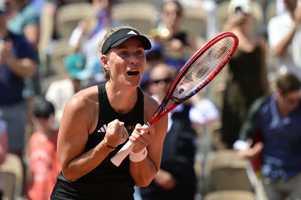 Angelique Kerber iguala marca olímpica de la leyenda Steffi Graf