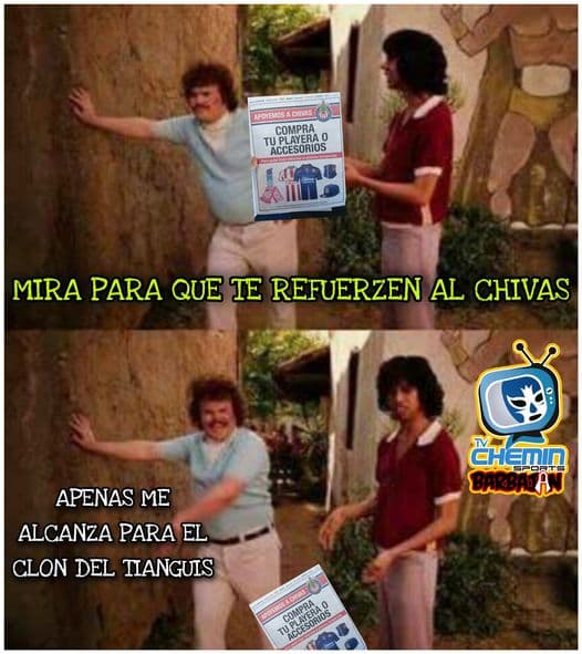 Los memes no perdonan en mal arranque que ha tenido el Rebaño Sagrado y se encargan de ridiculizar al conjunto tapatío.