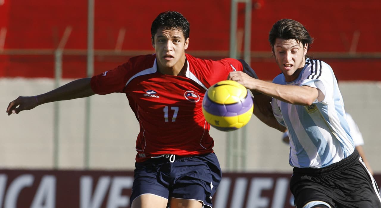Alexis Sánchez hizo parte de esa generación dorada de 2007 en Chile.