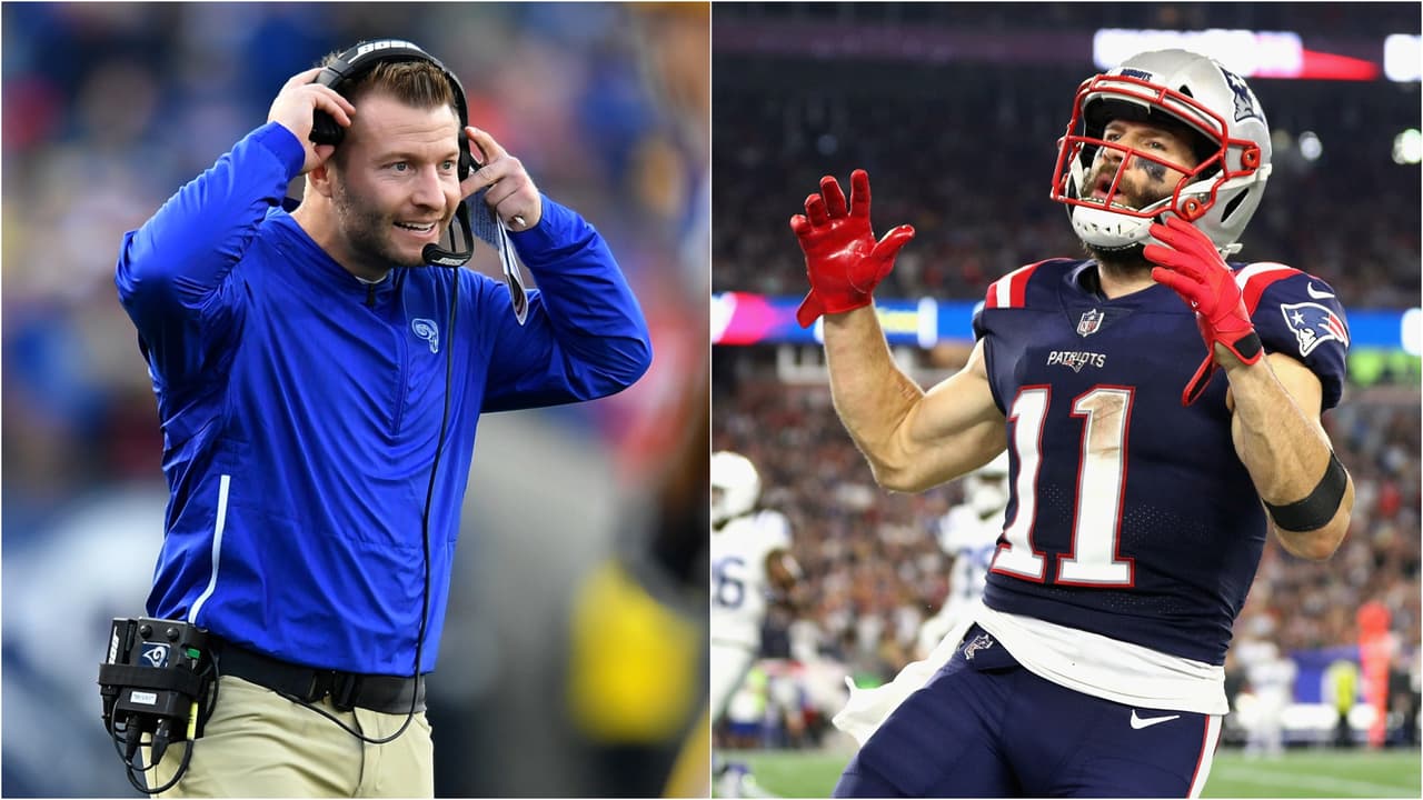 Sean McVay enfrentó a Julian Edelman en el 'College' ganándole con la Universidad de Miami 20-13 a Ken State.
