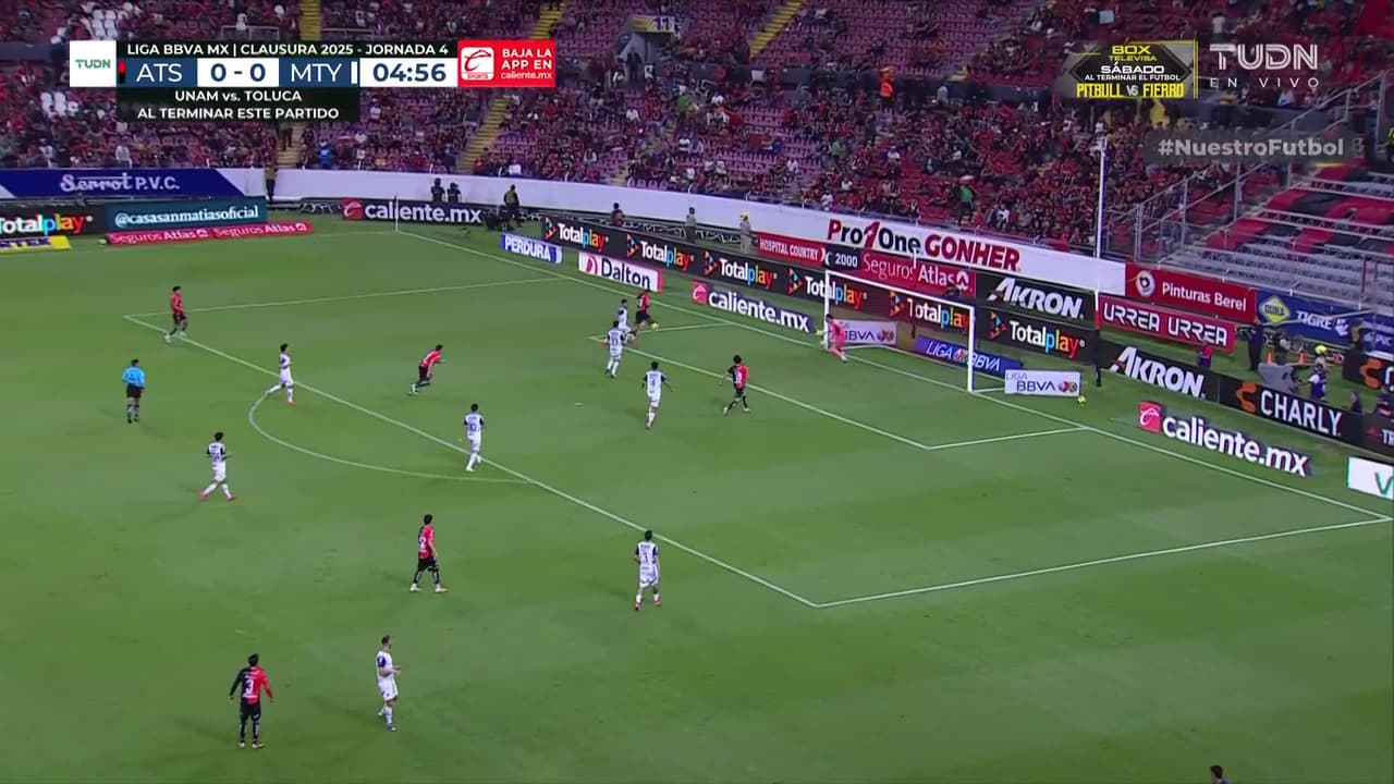 Atlas vs. Monterrey - Resumen del partido