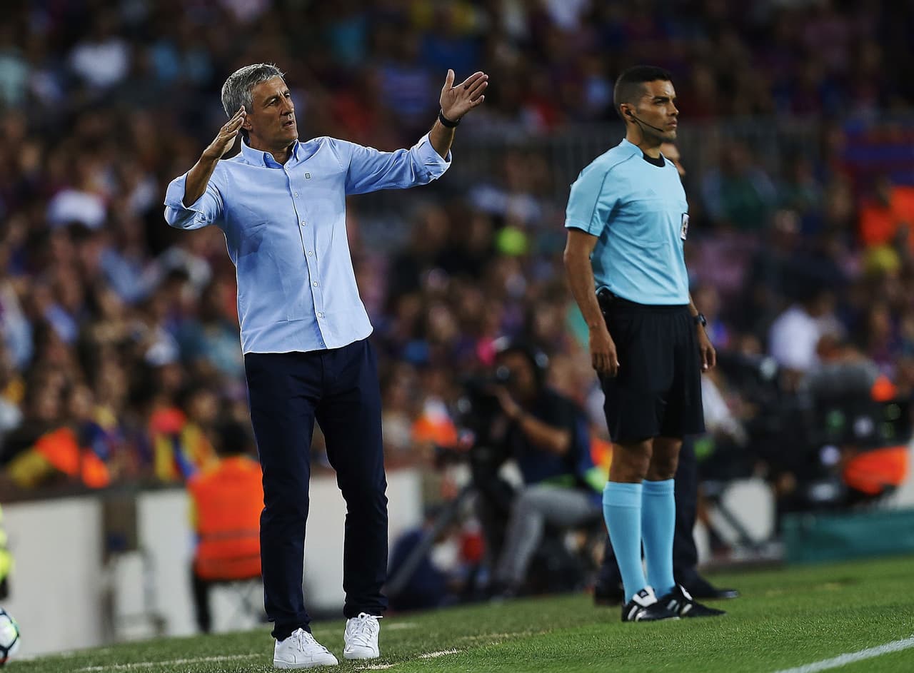 Mientras que los de Quique Setién jugarán en casa con el Celta de Vigo.