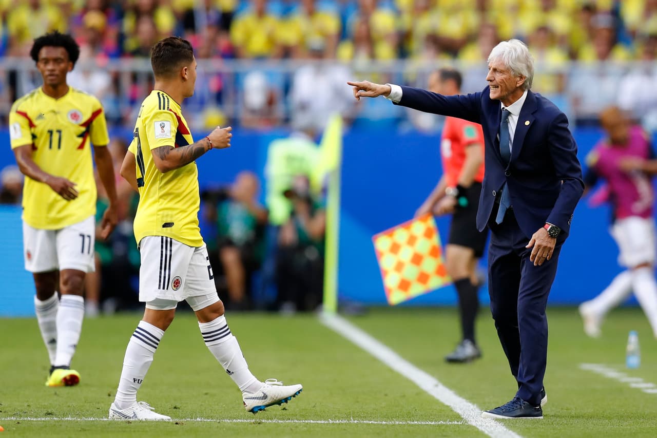 Los cambios obligaron a que el equipo de José Pékerman entrara en una dinámica diferente, en la que sin el goleador del pasado Mundial buscara la victoria tan necesaria.