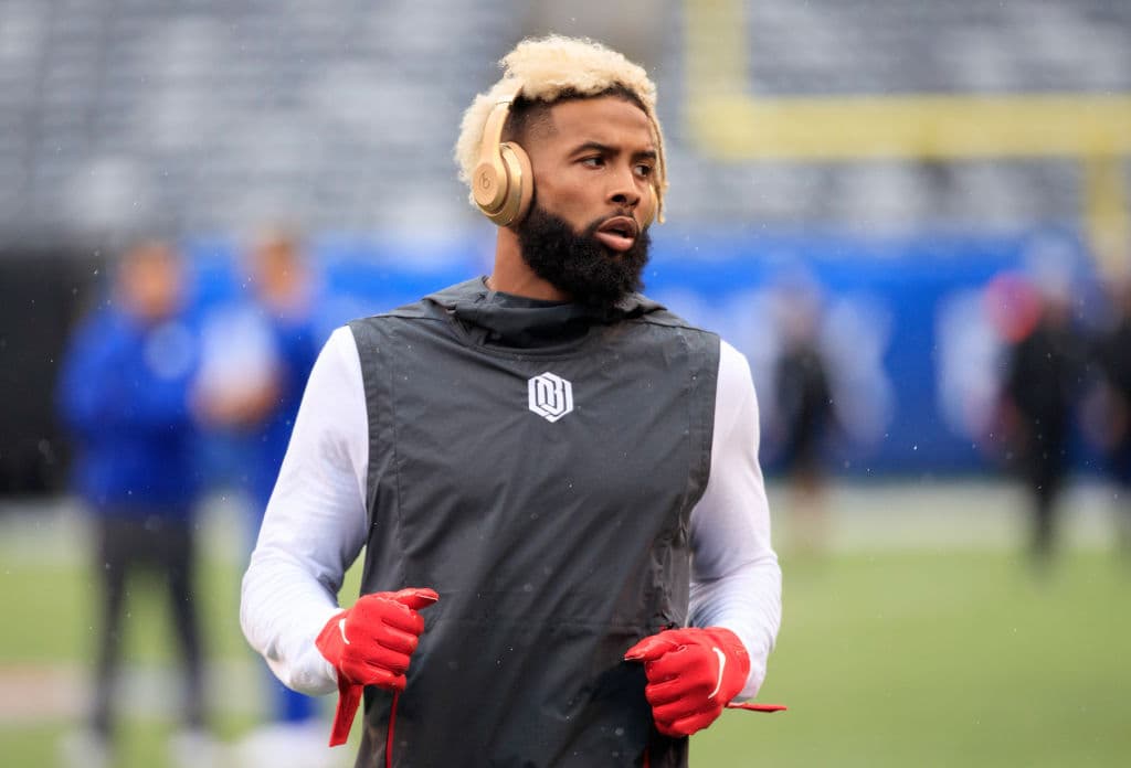 Uno de los mayores atractivos era ver a uno de los jugadores más carismáticos y que más llaman la atención en la National Football League, el receptor de los Giants, Odell Beckham Jr.