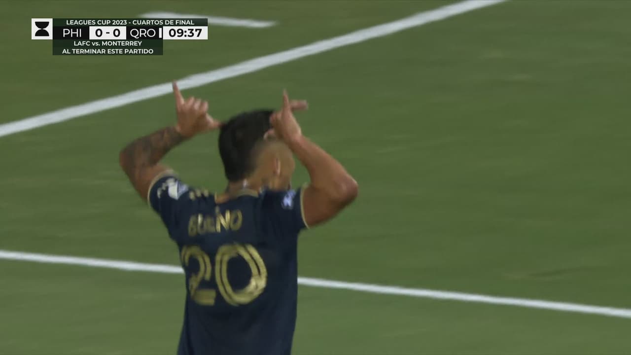 ¡Golazo latino! Bueno le da la bienvenida al gol 1-0 para Philadelphia