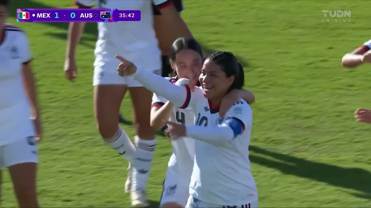 ¡Gol de Citlalli Reyes! México 1-0 Australia - Copa Mundial Femenil Sub-17