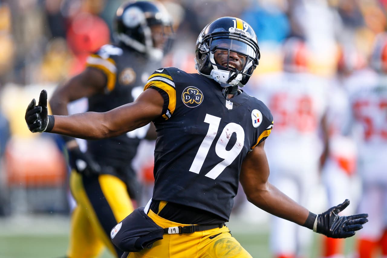 JuJu Smith-Schuster dice a sus dueños en Fantasy: "Claro que voy a jugar esta semana campeonato"