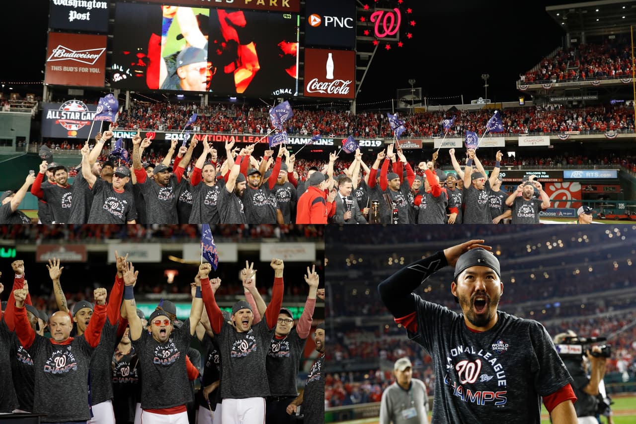 Washington Nationals jugarán por primera vez la Serie Mundial.