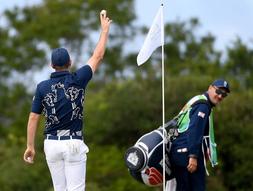 El británico Justin Rose ha conseguido el primer hoyo en uno en la historia de los Juegos Olímpicos, durante la jornada de apertura del golf en Río 2016.
