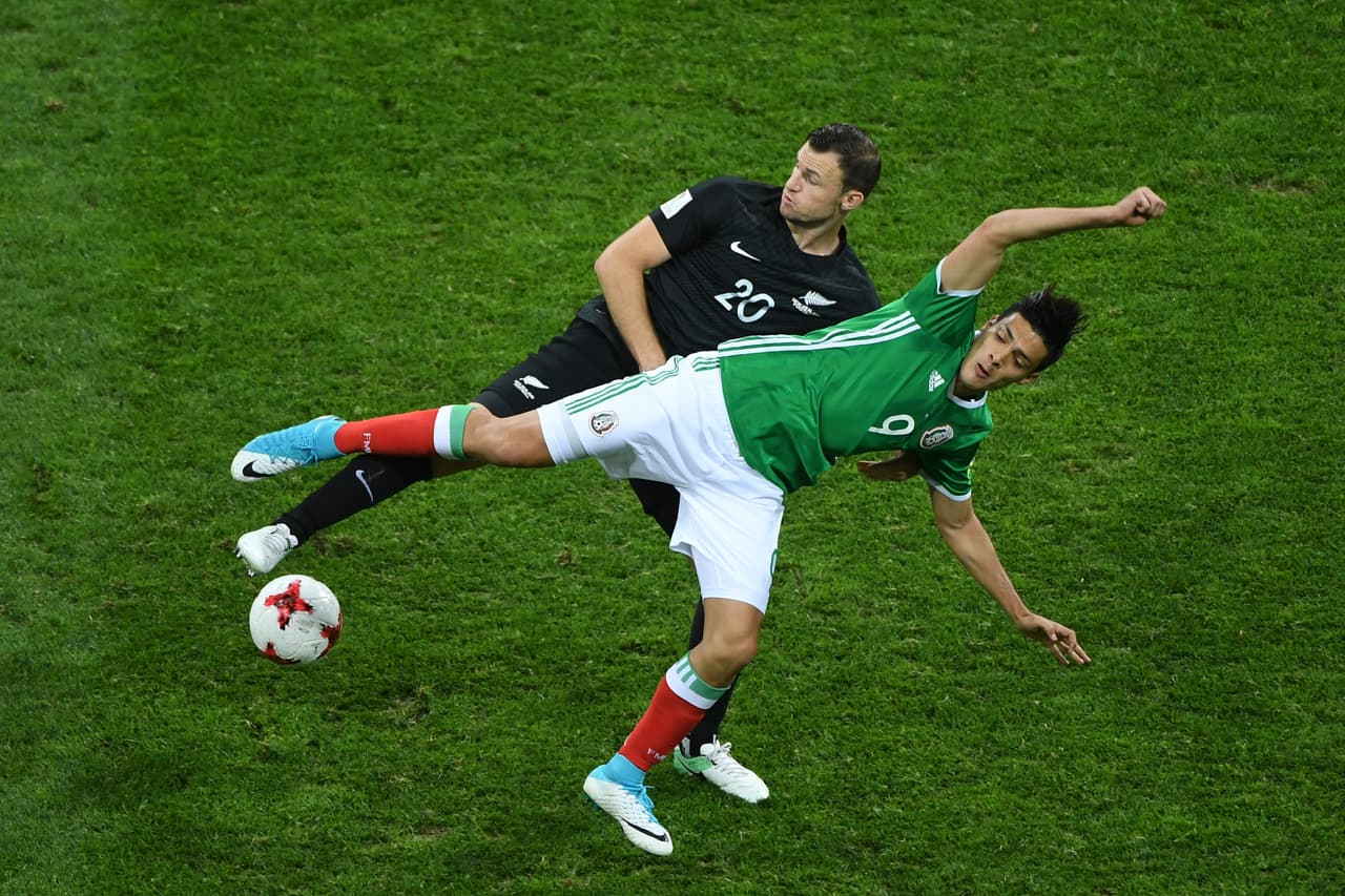 La potencia física y organización de los neozelandeses fue suficiente para detener al ataque mexicano, que no tuvo opciones claras de gol.