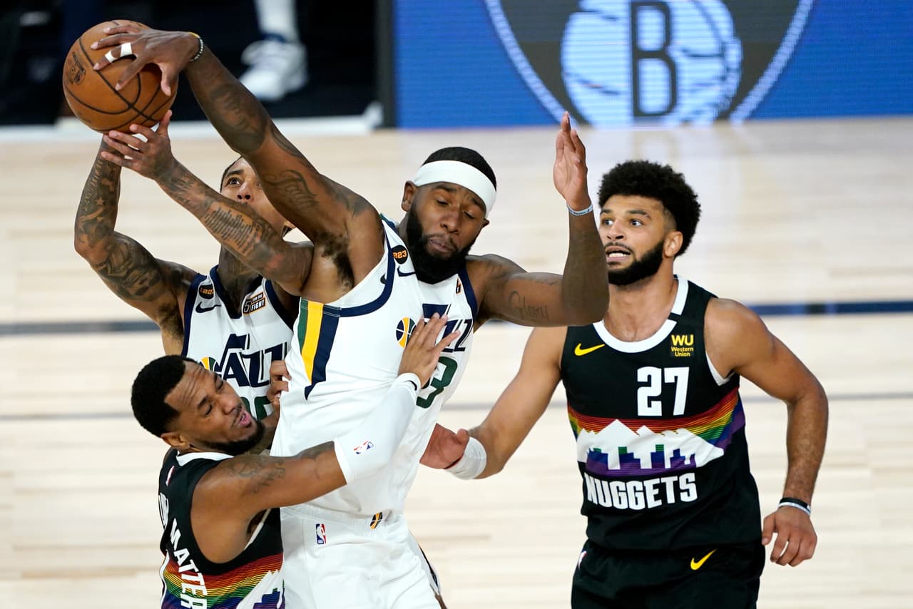 El ataque de Denver sale inspirado, y con un resultado de 125-135, los Nuggets se imponen en el primer partido al Utah Jazz.