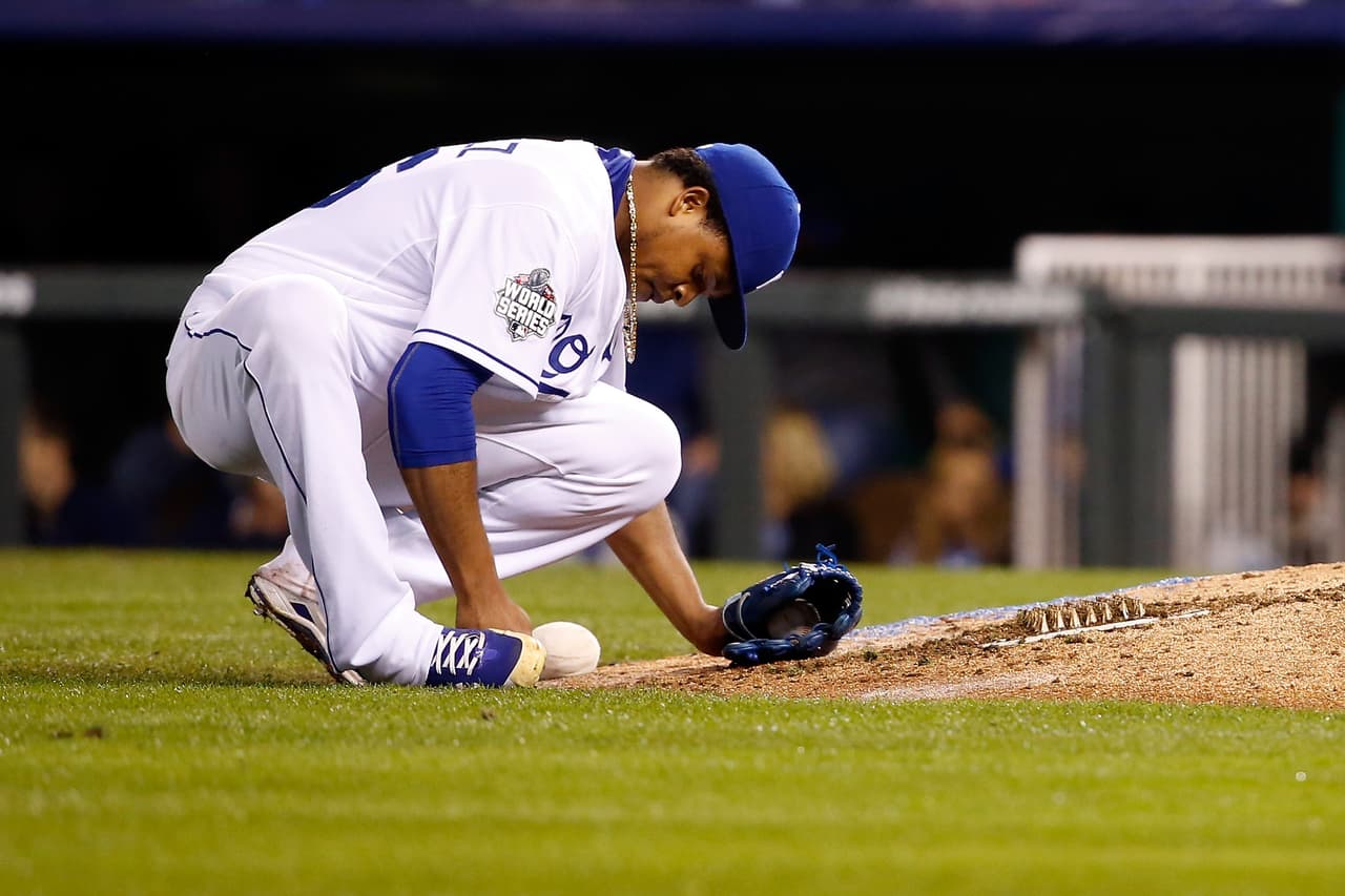 El pitcher sufrió la perdida de su padre previo al duelo que tuvo con Royals.