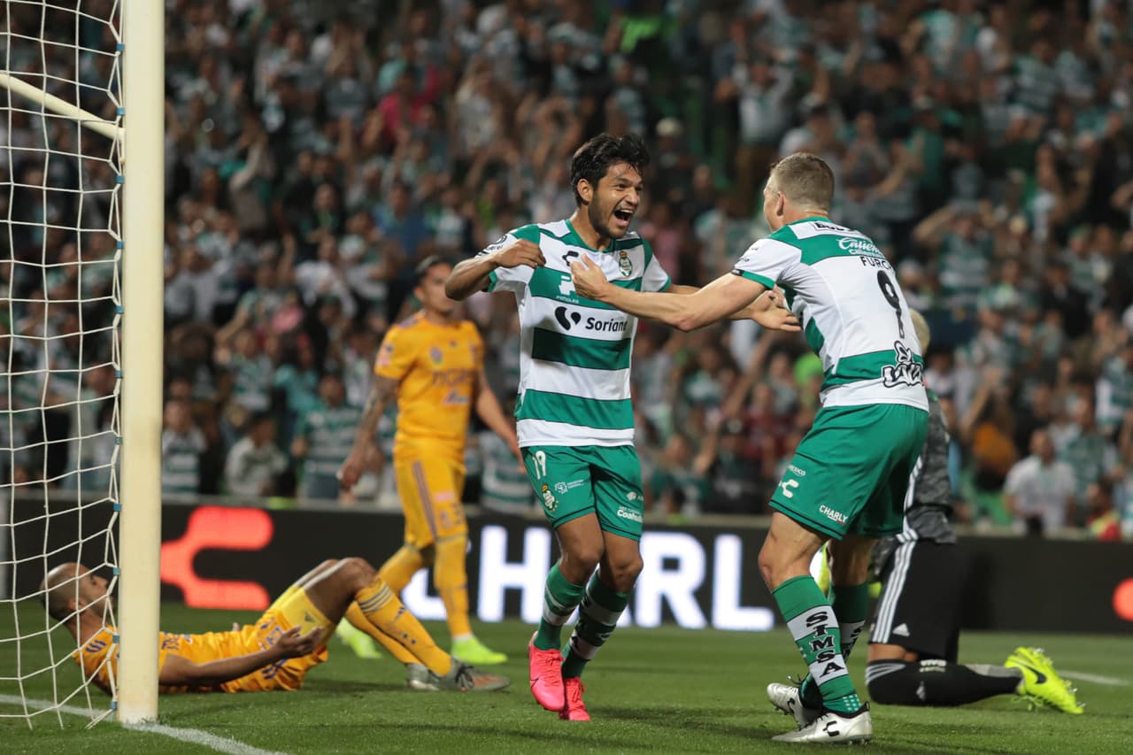 El propio delantero lagunero logró el segundo tanto para su equipo al 67’.