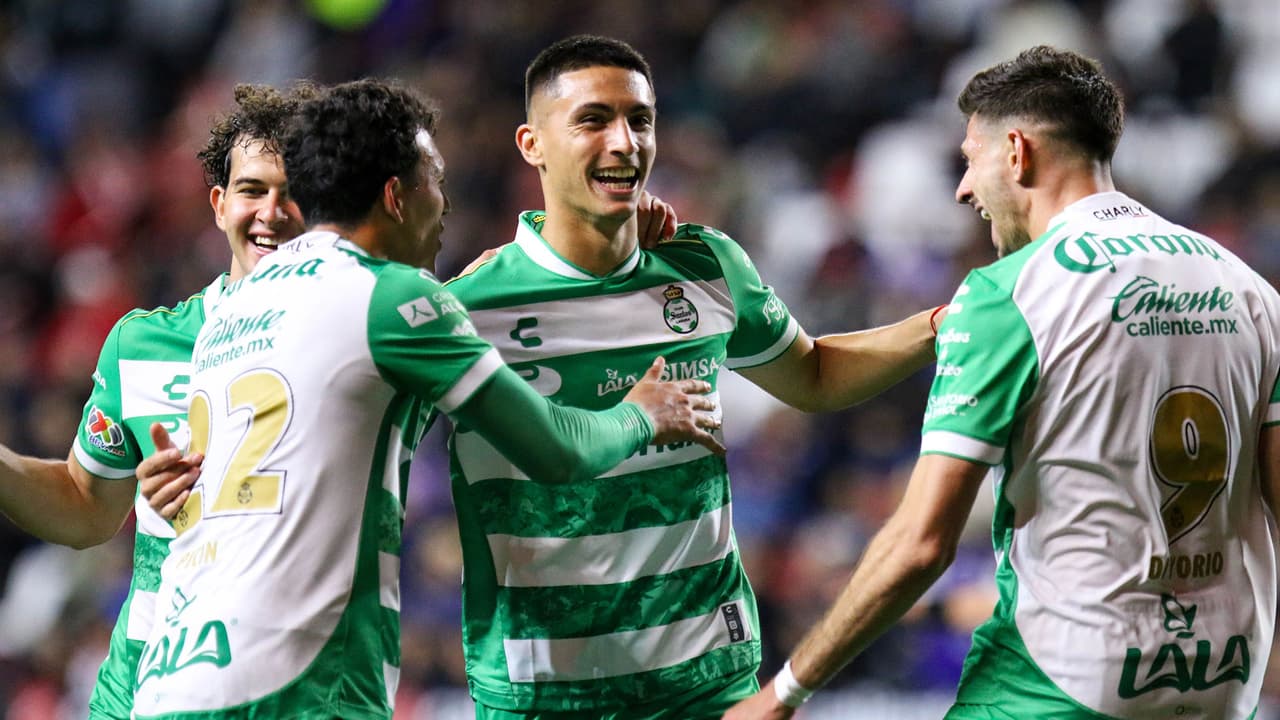 Santos derrota a Xolos y rompe la mala racha de 2 años sin ganar de visitante