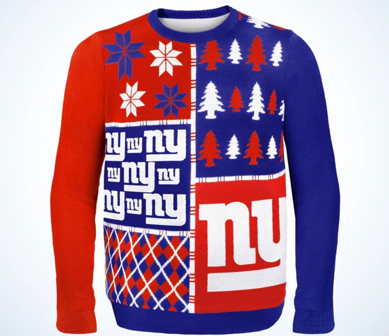 La navidad llegó al mejor futbol americano profesional y estos son los suéteres de los equipos para la época. ¿Te gusta el de tu equipo?