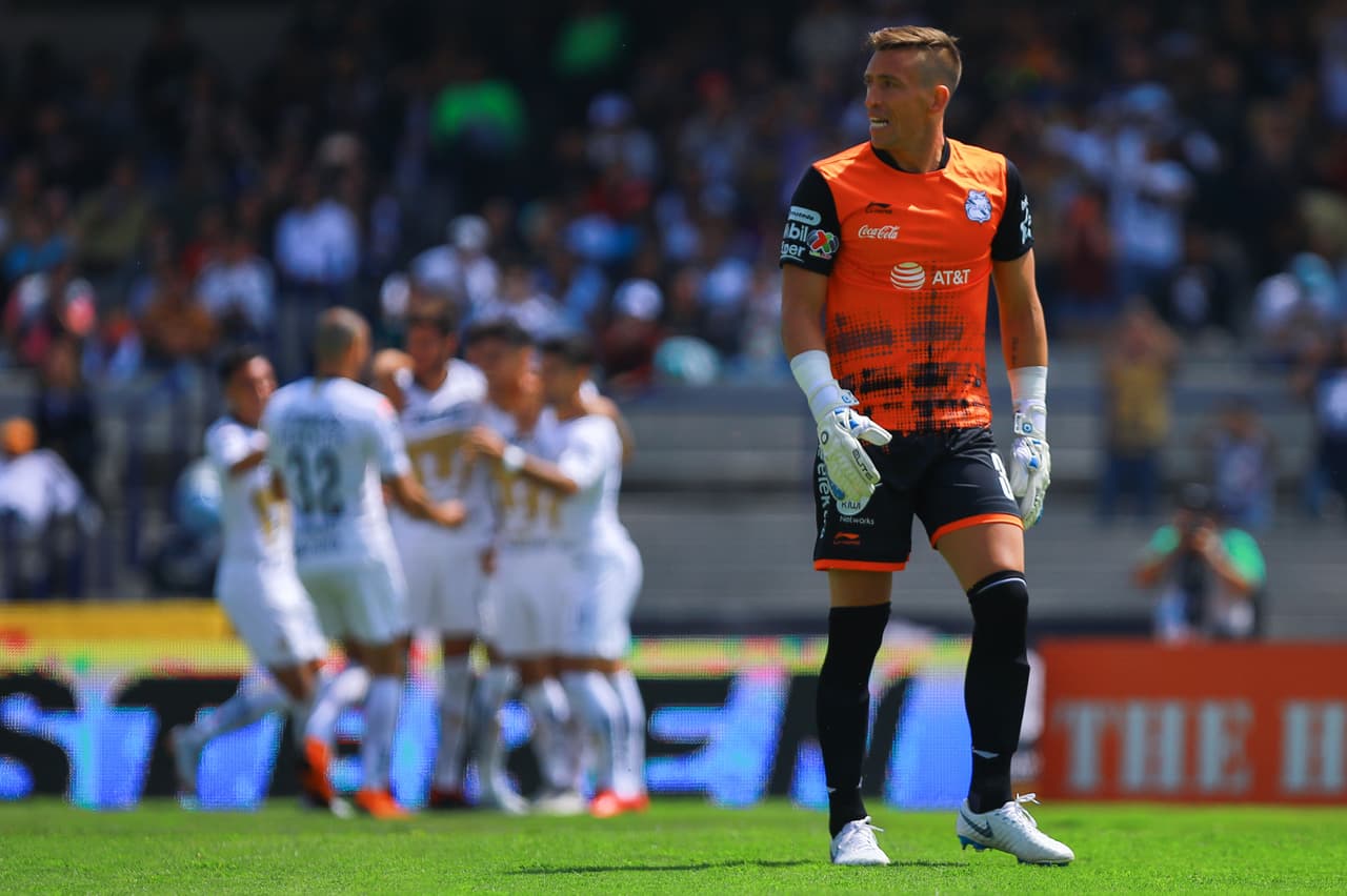 Puebla se veía muy débil frente a un equipo que en casa se notó en el arranque muy motivado.