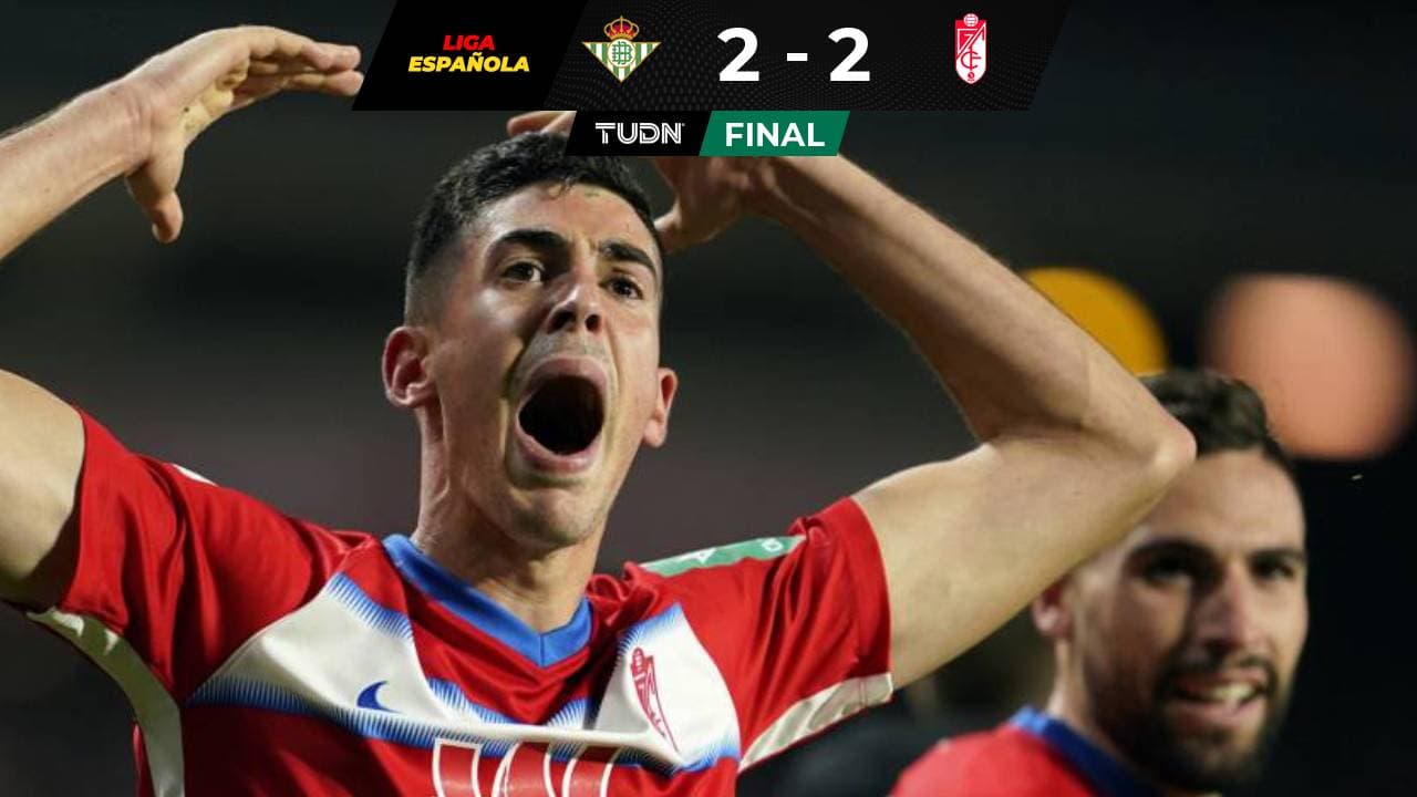 Granada rescata empate Vs. Betis, con Guardado como titular