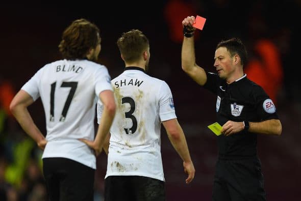 Manchester rescató el empate en los minuto finales del partido, pero al final el partido les saldría caro pues Luke Shaw saldría expulsado y no podrá estar en el próximo juego.