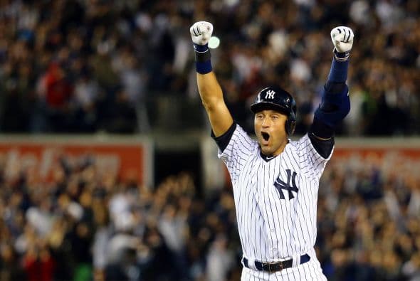 Jeter conectó el hit que le dio el triunfo a los Yankees sobre Baltimore.