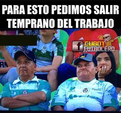 Las redes sociales critican el entusiasmo cementero tras eliminar a Santos Laguna de la Copa MX y calificarse a las semifinales de la Copa MX.