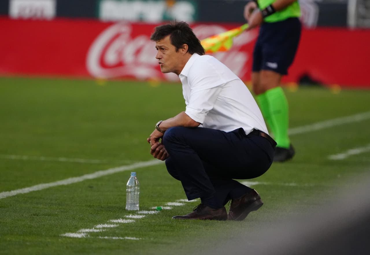 El técnico Matías Almeyda busca dar con la clave del juego del club californiano.
<br>