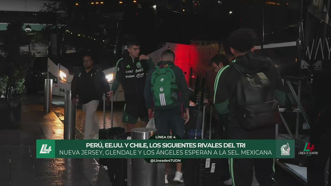 ¡El Tri llega a New Jersey para medirse a Perú!