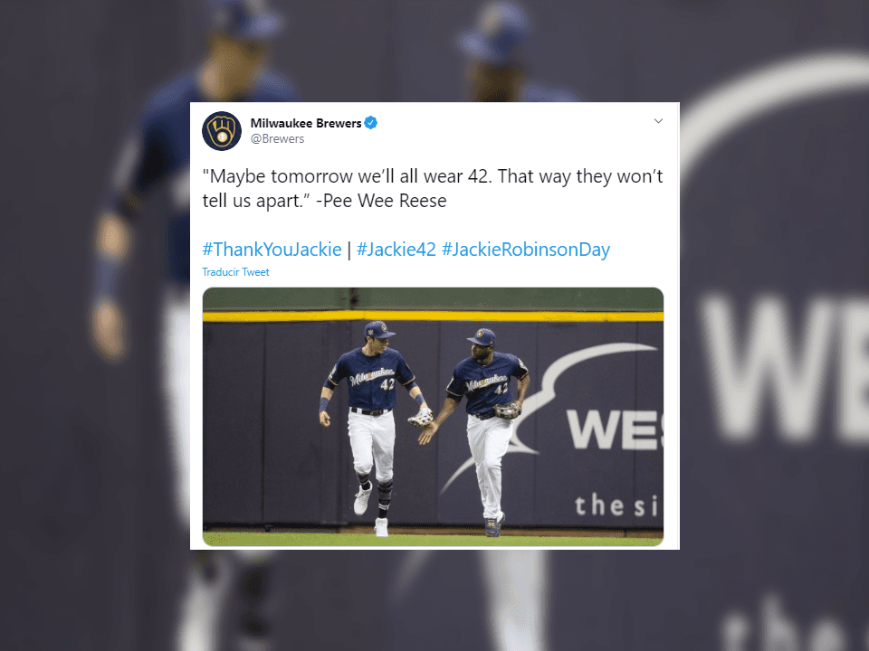 Hace 16 años se creó el día de Jackie Robinson para celebrar la diversidad dentro del terreno de juego en la MLB. Debido al covid-19, los juegos quedaron pospuestos, pero esto no impide a equipos recordarlo.