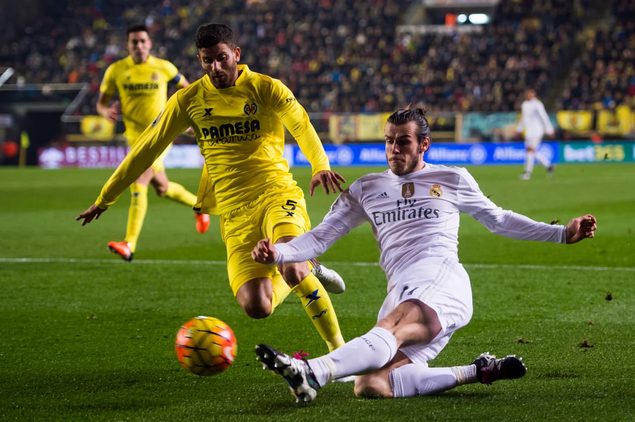 Gareth Bale fue otro que quedó a deber para la causa madridista. El gales no pudo explotar su gambeta y velocidad en Villarreal ante una zaga bien ordenada.