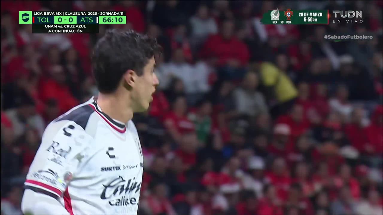 ¡Se le niega el gol al Atlas! Los Rojinegros la tuvieron dentro del área