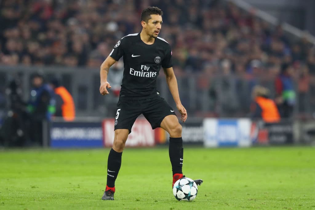 6) 
<b>Marquinhos</b>. El defensa central brasileño, de 24 años, está tasado en 55 millones de dólares, el zaguero más caro de la Ligue 1. También es regularmente llamado con la selección de Brasil.