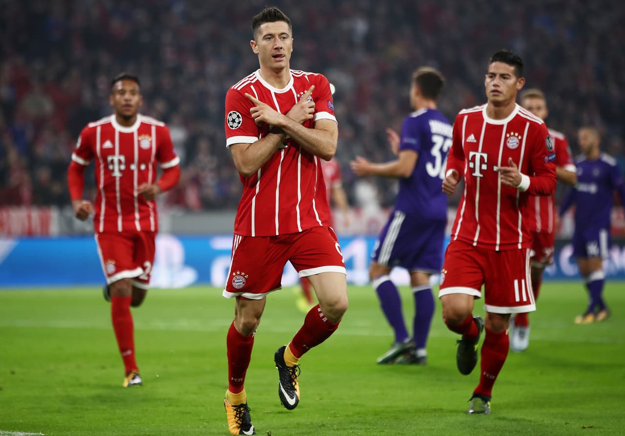 Bayern Munich tiene 9 puntos y está casi en octavos de final por el grupo B. En su visita al Anderlecht (sin puntos), que busca cupo en Europa League, solo necesita sumar un empate.