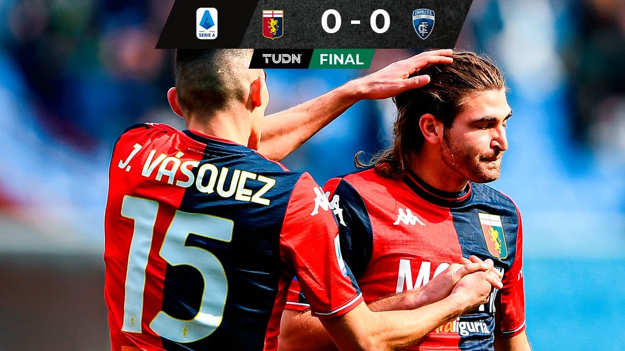 Genoa está a tres puntos del sotanero de la Serie A, Salernitana.