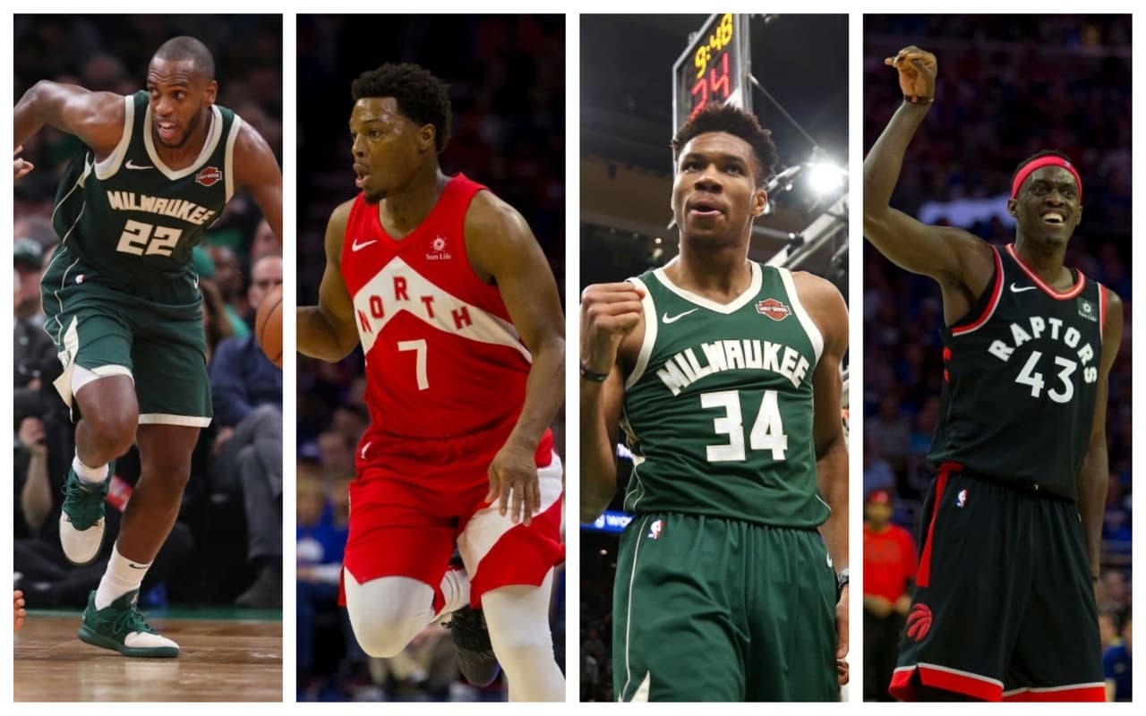 Dos equipos con muchas armas para destacar se miden este miércoles en el Juego 1 de la Final de la Conferencia del Este. Tanto los Milwaukee Bucks como los Toronto Raptors tienen grandes estrellas de su lado y aquí están los más destacados de esta confrontación.