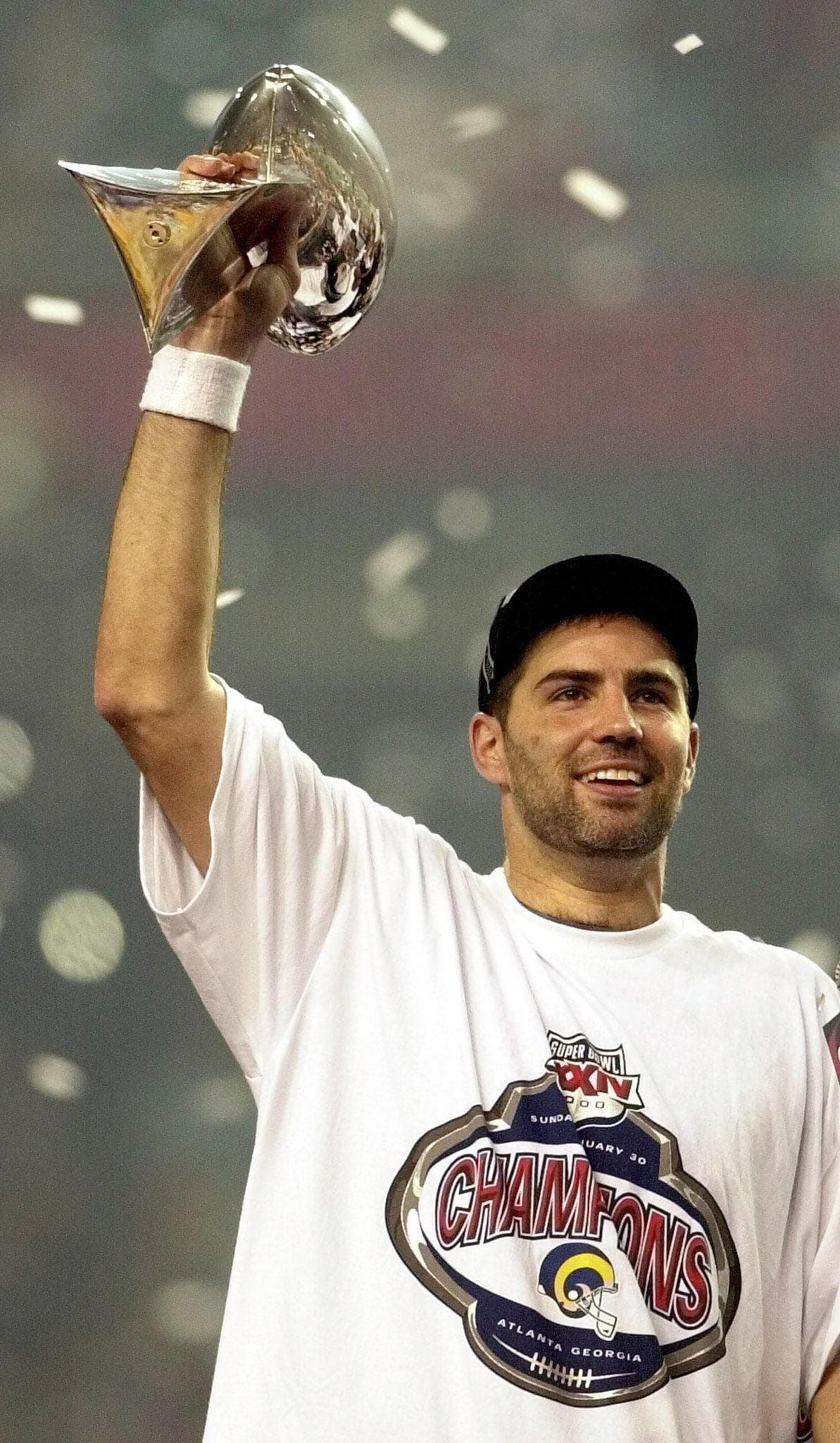 St. Louis Rams ganó 23-16 a Tennessee Titans el 30 de enero de 2000 para devolverle el poder a la Conferencia Nacional en la edición 34.