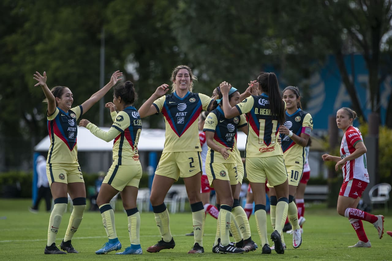 Las Águilas del América no tienen piedad sobre el Necaxa y con una goleada de 6-1, suman otros importantes puntos en casa.