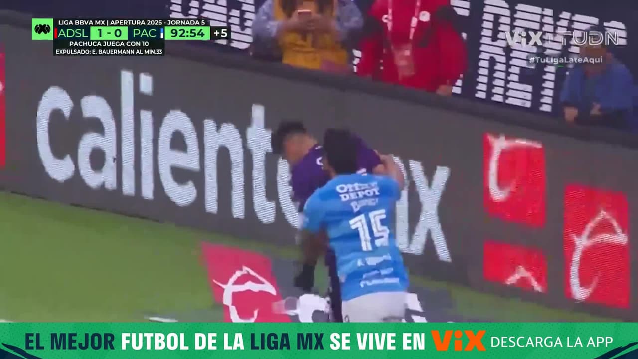 ¡De último minuto! Carlos Moreno anota el empate frente a San Luis
