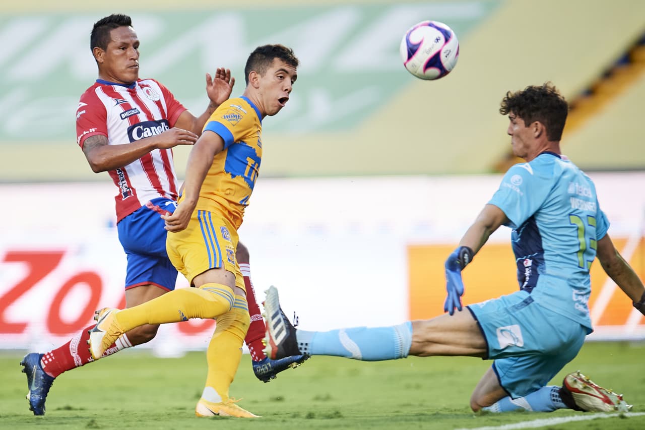 Tigres dominaba ampliamente los primeros minutos del cotejo.