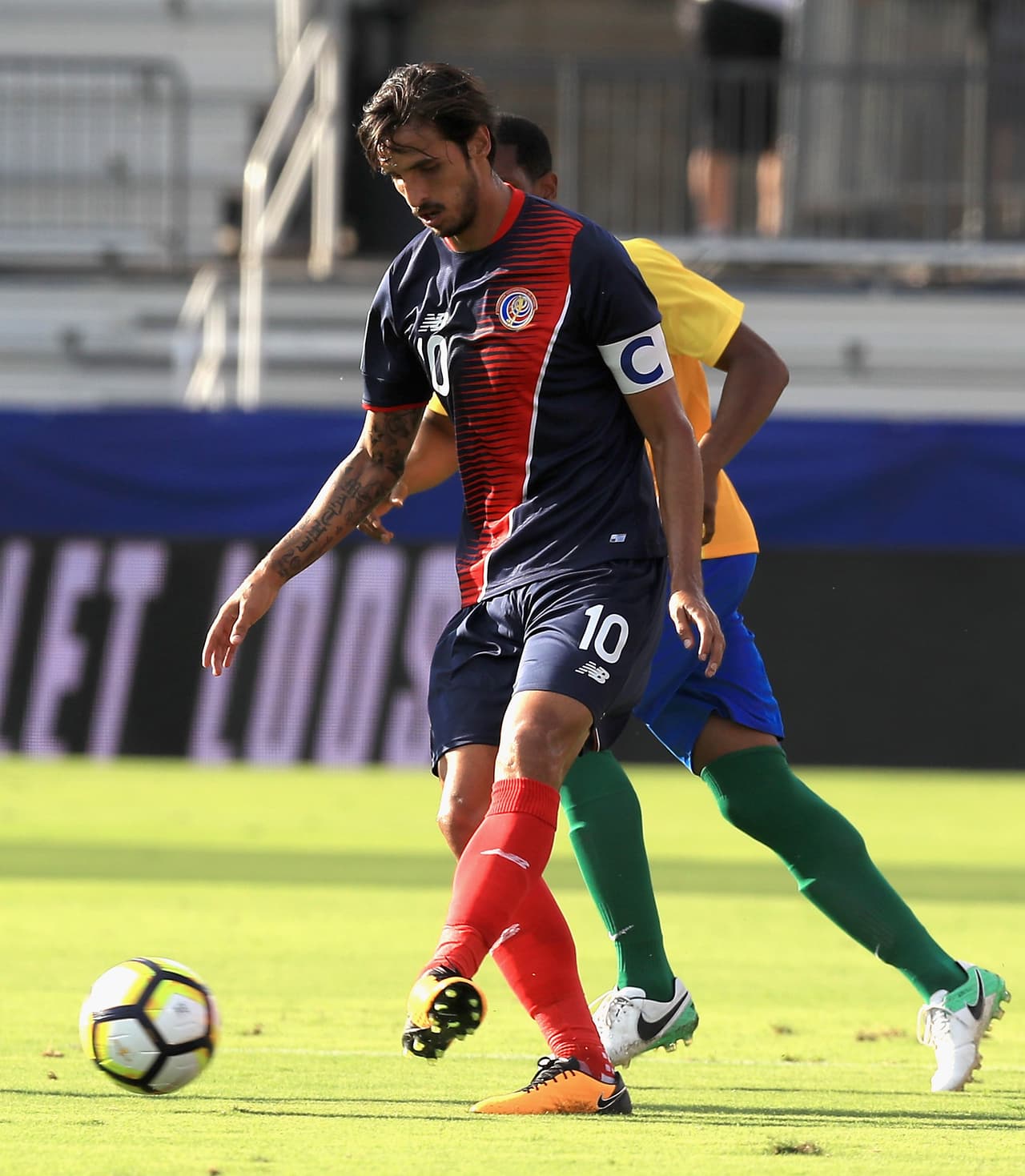 Durante el encuentro se cometieron 21 faltas, 10 por Costa Rica y 11 por Guayana.