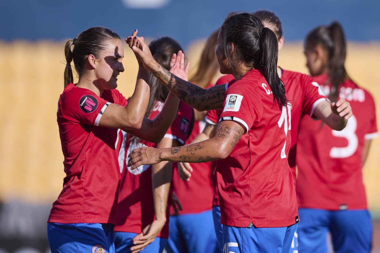 Costa Rica golea a Trinidad y Tobago con lo que amarró su boleto al Mundial Femenil Australia-Nueva Zelanda 2023.