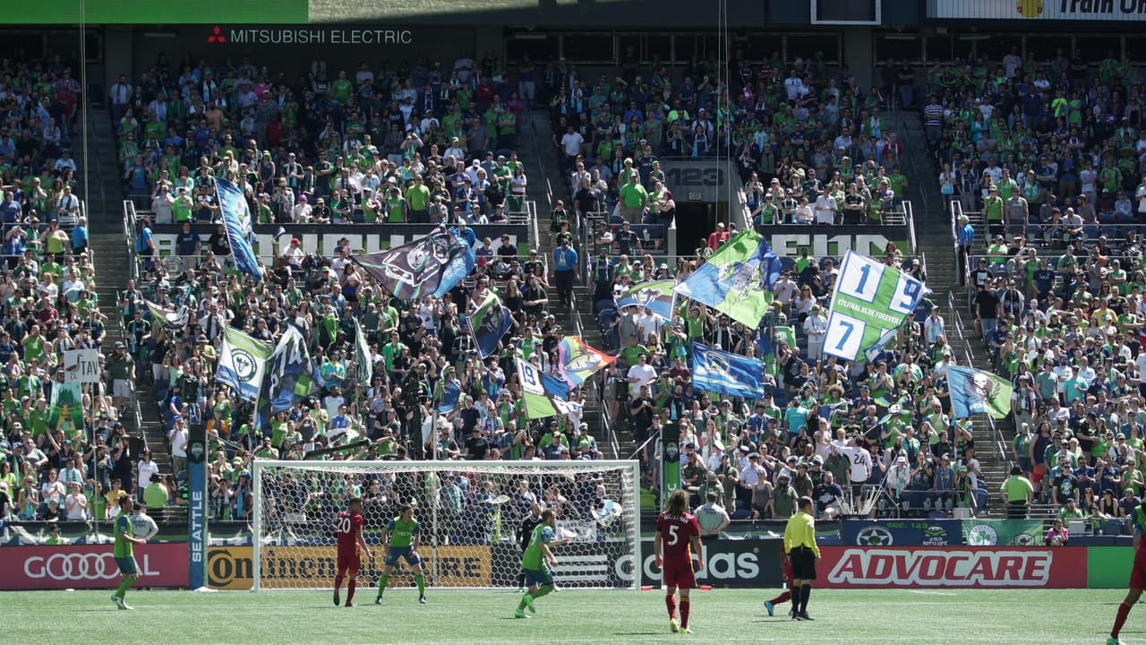 En Seattle el fútbol es un tema serio y los hinchas viven cada partido con pasión.