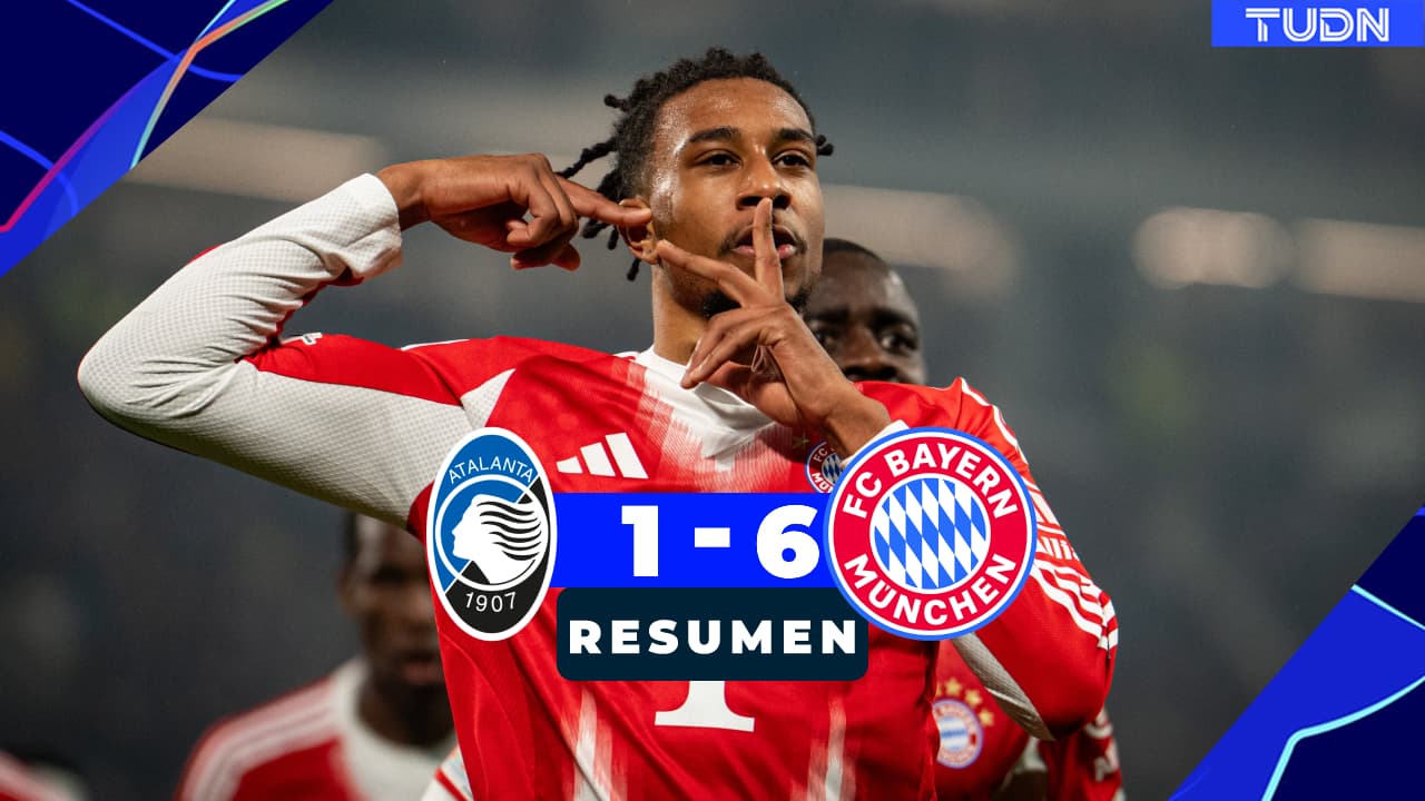 Resumen | Bayern Múnich humilla a la Atalanta en Champions League