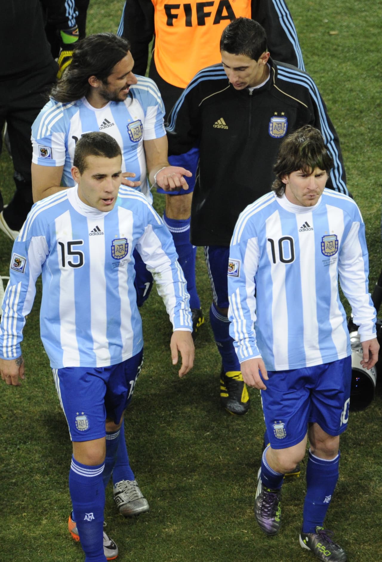 Un defensa central sólido muy echado de menos en la fiesta en Rosario fue Nicolás Otamendi.