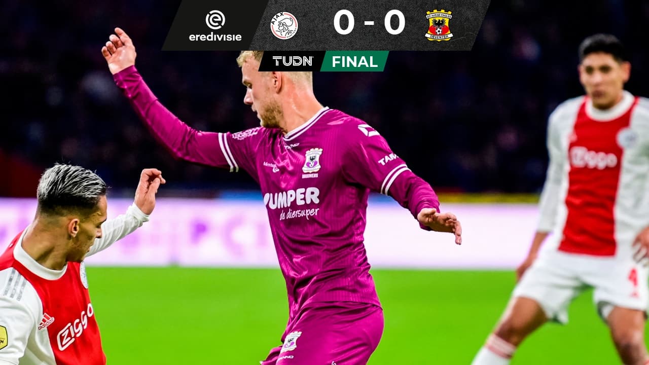 Ajax y Edson Álvarez se quedan sin goles por segundo juego al hilo