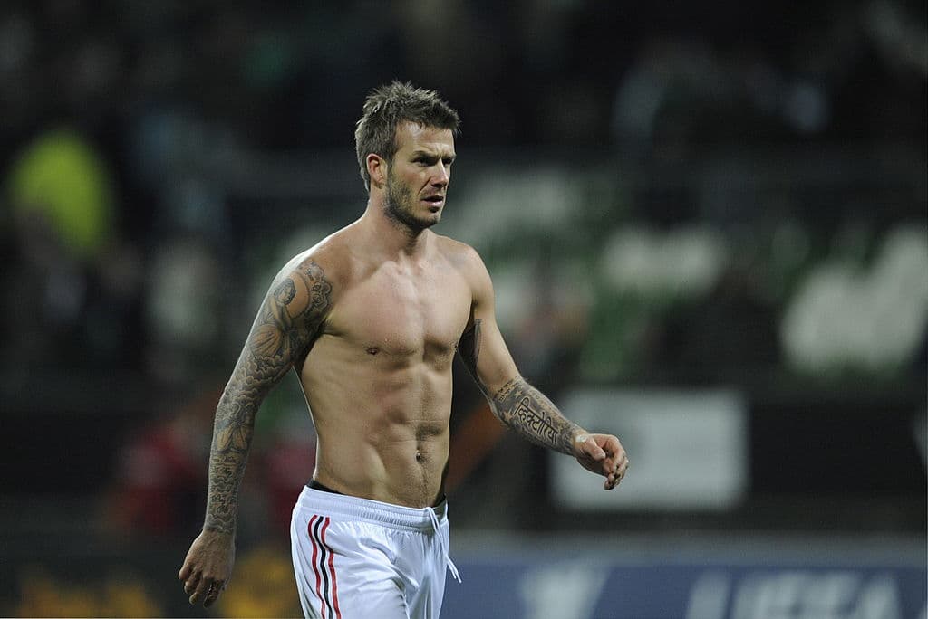 David Beckham fue, en su momento, el futbolista más conocido de todo el orbe.