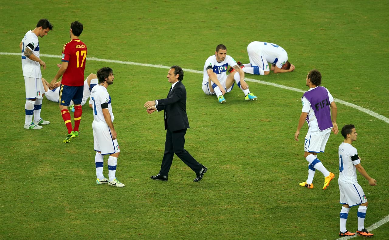 España se impuso en penales a Italia porque Leonardo Bonucci voló su cobro de muerte súbita.