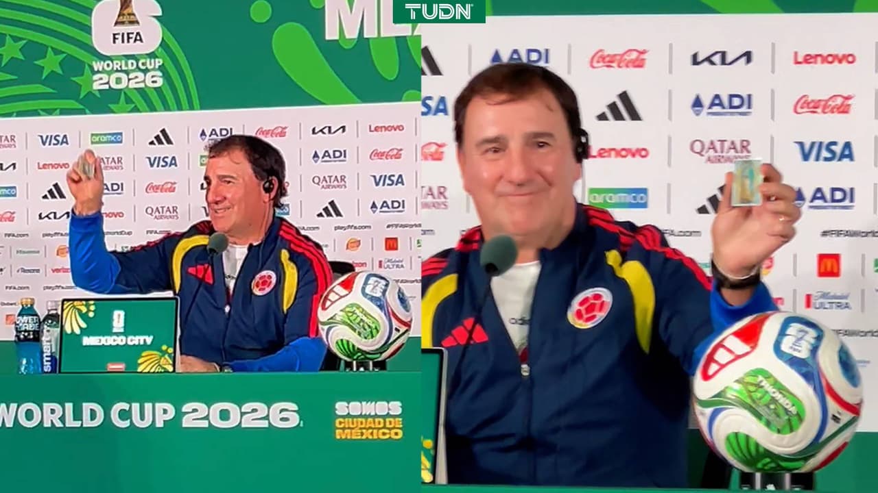 DT de Colombia besa a la Virgen de Guadalupe previo al Mundial 2026