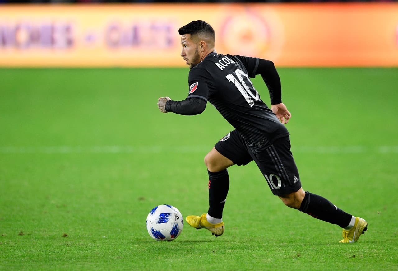 Luciano Acosta ha sido una estrella constante jugando para el DC United.