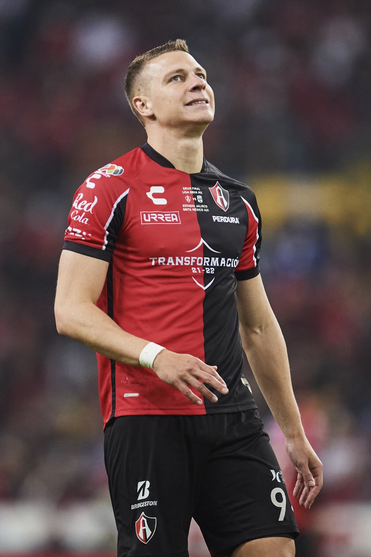 Pero el goleador se lamentaba por las fallas.